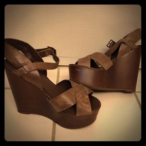 Platform sandals!